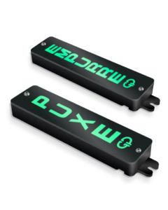 Display Led Puxe - Empurre Preto Em ABS 212020 - Gp Control